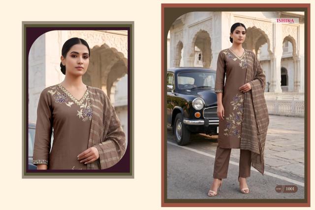 Desi kudi ishika 3pcs wholesale kurti kolkatta